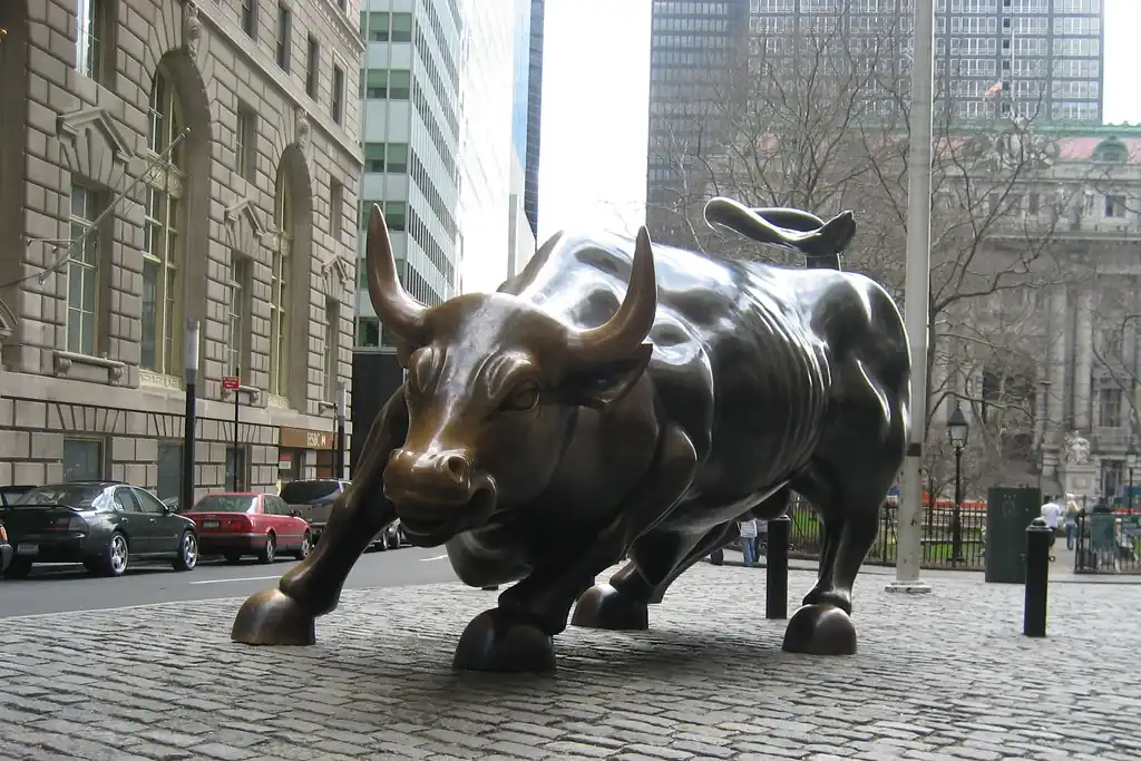 Charging Bull Wall Street